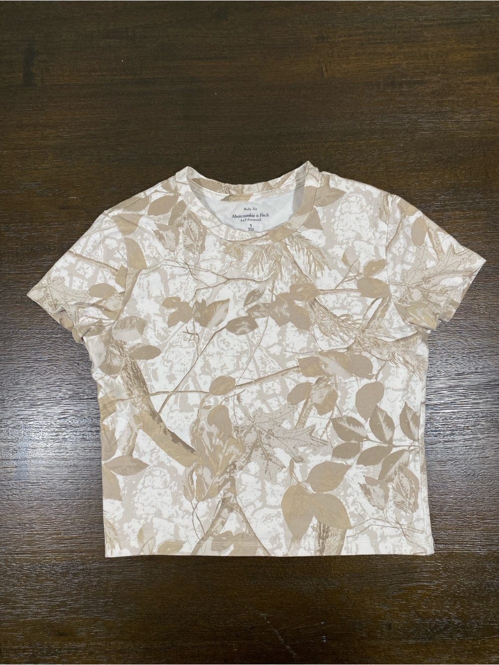 Abercrombie & Fitch Camo Tee Size Small
